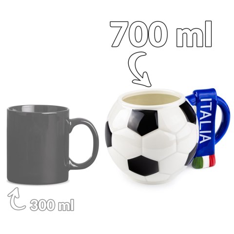 Sprintigo Kubek piłka z szalikiem - Włochy