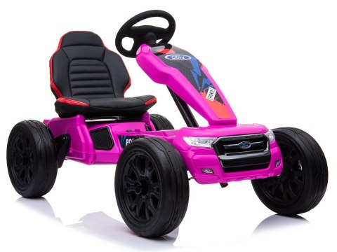 Gokart na Akumulator DK-G01 Różowy Gokart na Akumulator DK-G01 Różowy