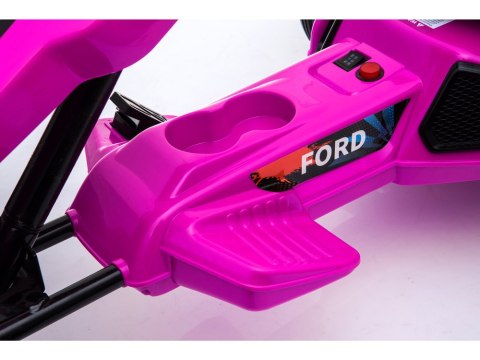 Gokart na Akumulator DK-G01 Różowy Gokart na Akumulator DK-G01 Różowy