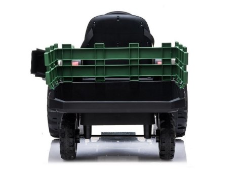 Traktor z Przyczepą na akumulator BDM0925 Zielony Wojskowy Traktor z Przyczepą na akumulator BDM0925 Zielony Wojskowy
